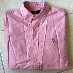 Men’s Ralph Lauren Oxford Shirt - Pink - Size: Large